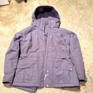 Horse winter riding coat. Lavender sz 12